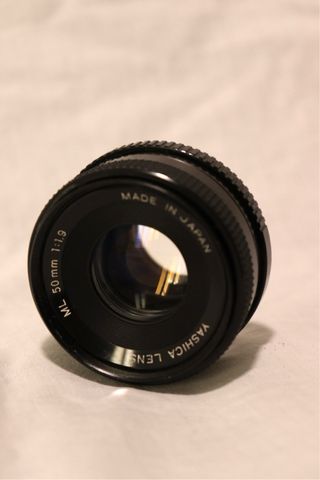 Objetivo Yashica ML 50mm 1:1.9