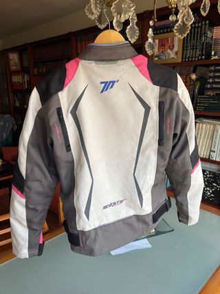 Chaqueta moto Seventy Degrees mujer +Espaldera D30