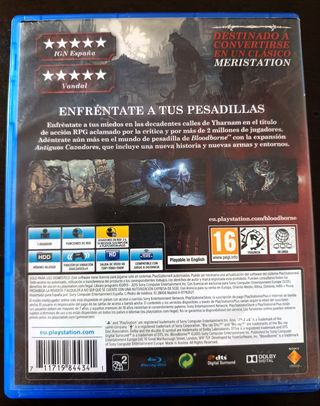 Bloodborne Edición Juego del Año PS4