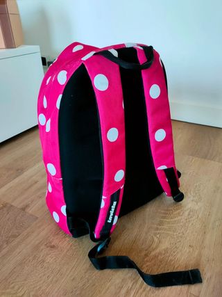 Zaino Invicta fucsia a pois