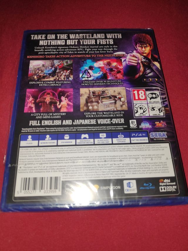Fist of the North Star PS4 Nuevo