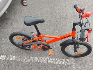 Bicicleta BTWIN 16" Niño sin ruedines
