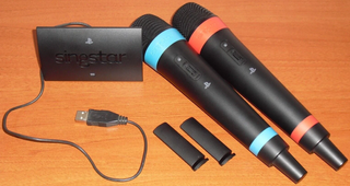 Micrófonos Inalámbricos SingStar + receptor PS2/3