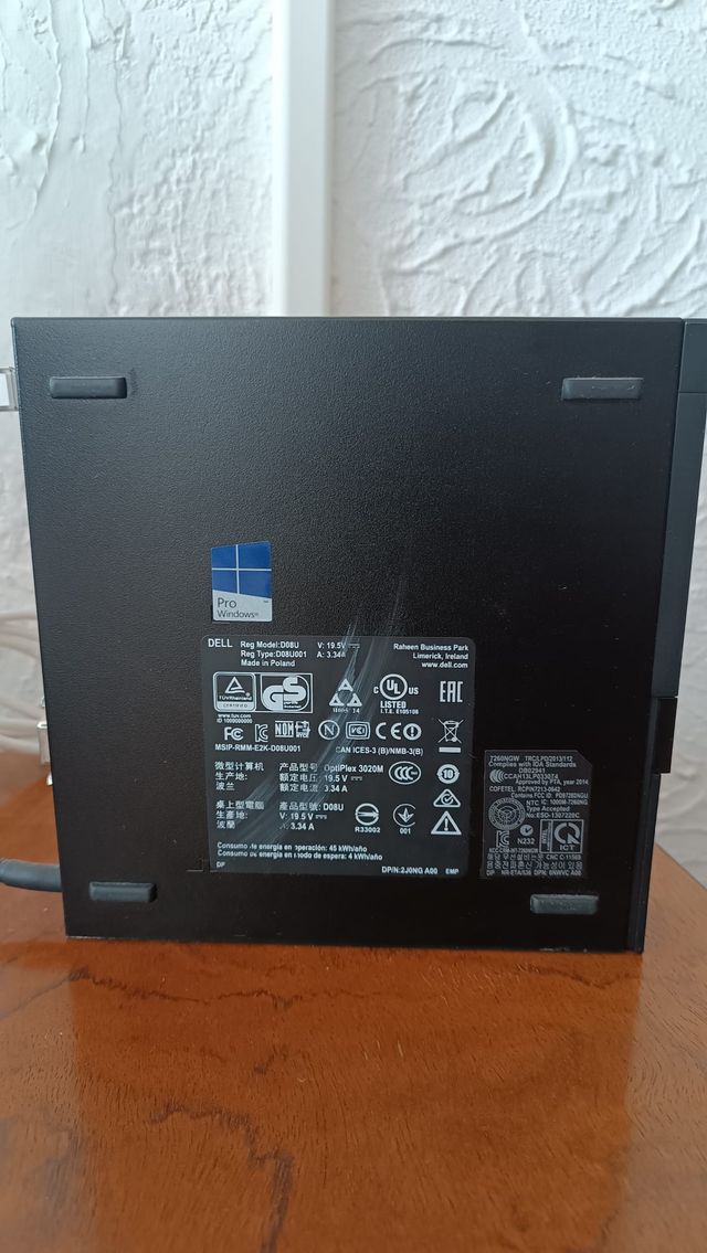 Dell Optiplex 3020 - PC sobremesa con accesorios