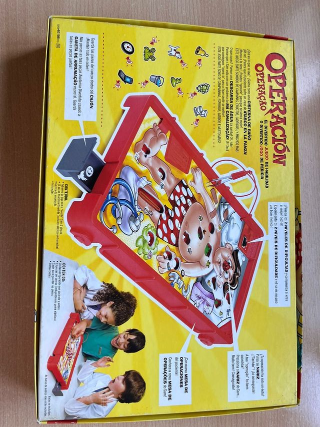 Operación: Juego de mesa familiar