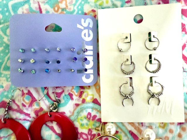 pendientes - aretes variados piercings