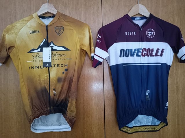2 Maillots ciclismo Gobik hombre t/XS