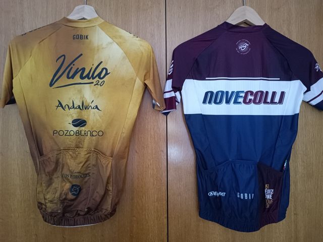 2 Maillots ciclismo Gobik hombre t/XS