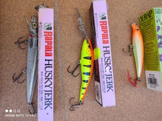 Señuelos Rapala: HuskyJerk, Depthalin