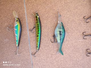 Señuelos Rapala: HuskyJerk, Depthalin