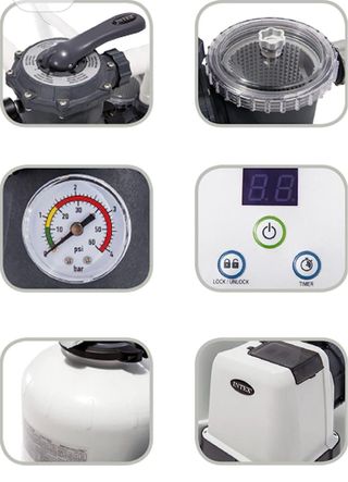 Depuradora Intex Krystal Clear 26646 7900L/hora.