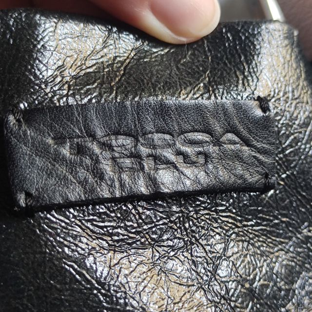 Borsa Pelle nera e bianca