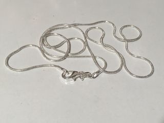 Collar plata 925 unisex