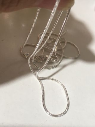 Collar plata 925 unisex