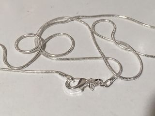 Collar plata 925 unisex