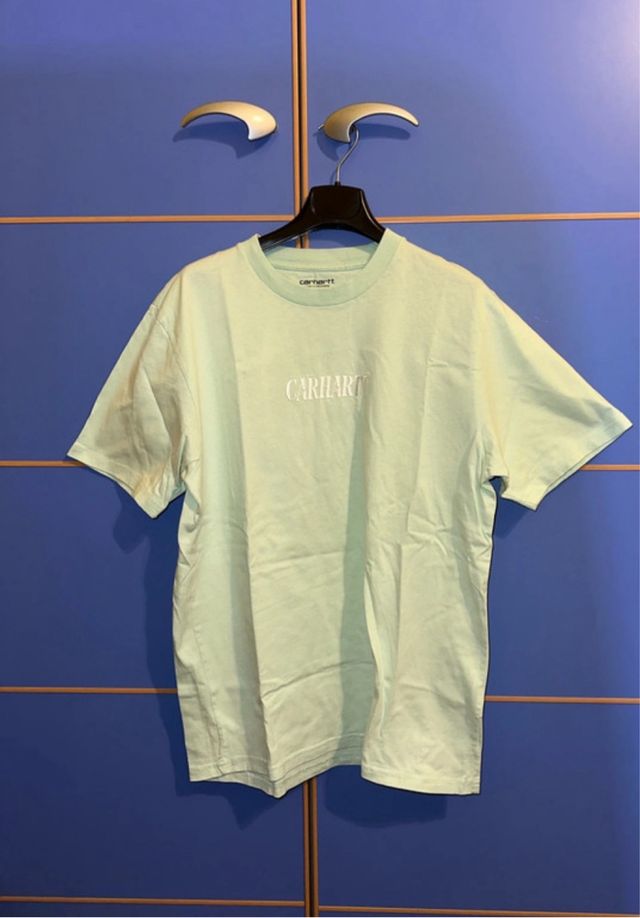 T-Shirt Carhartt verde menta tg M