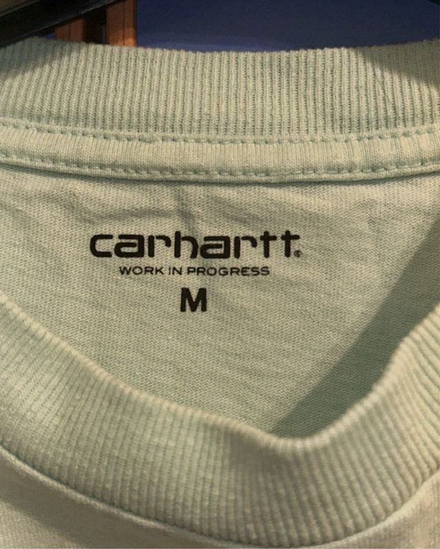 T-Shirt Carhartt verde menta tg M