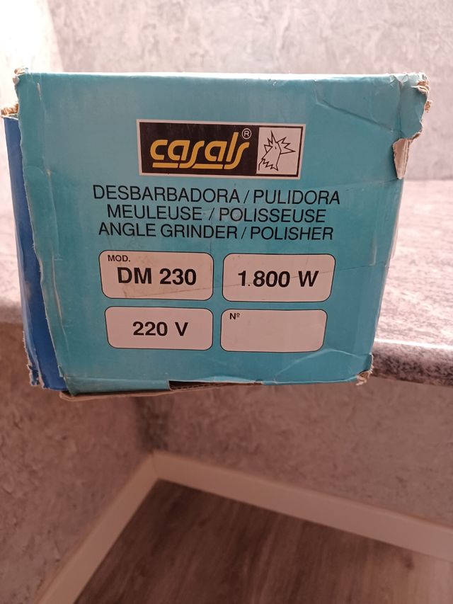 Amoladora Casals1800W - Casi nueva