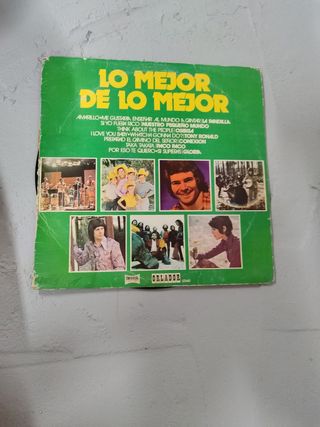 Lo mejor de lo mejor - Vinilo