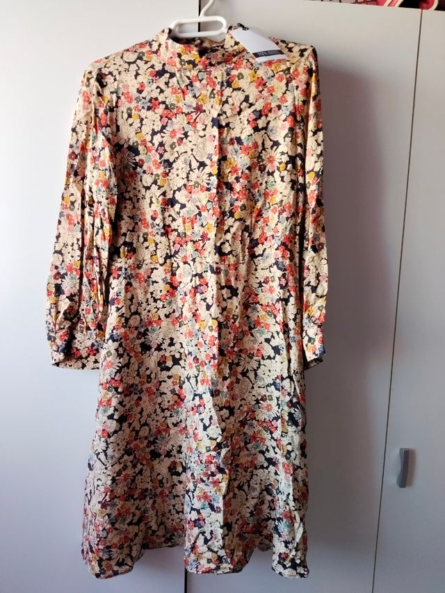 Vestido floral multicolor