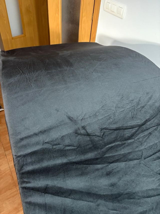 Colchón curvado masaje terciopelo