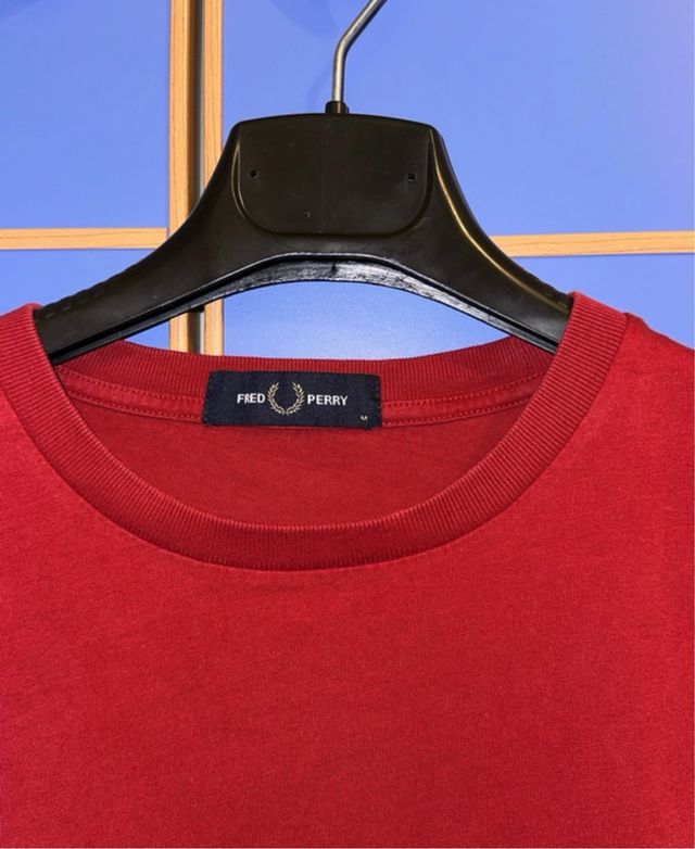 Maglietta Fred Perry rossa