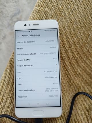 Huawei P10 blanco