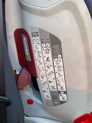 Silla Romer isofix niño
