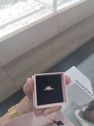 Anillo Pandora plata