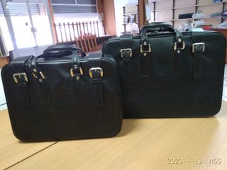 Maletas vintage negras