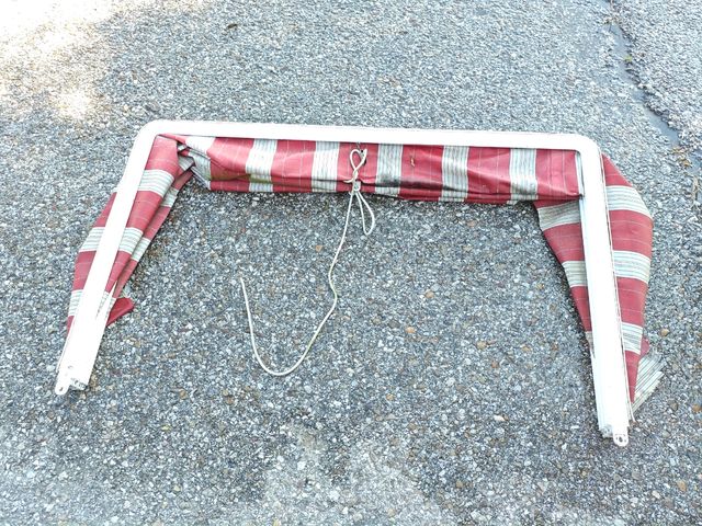 Toldos ventana - Rojo y Blanco