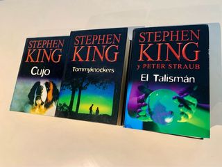 Libro Stephen King 
El Talisman
Tommyknockers
Cujo