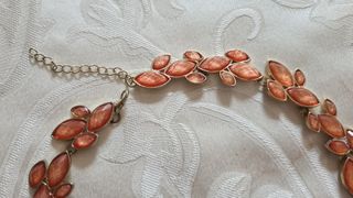 Collana Vintage con Pietre Arancioni