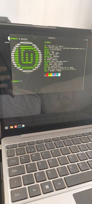 Microsoft Surface Go 3 - Gris Plata