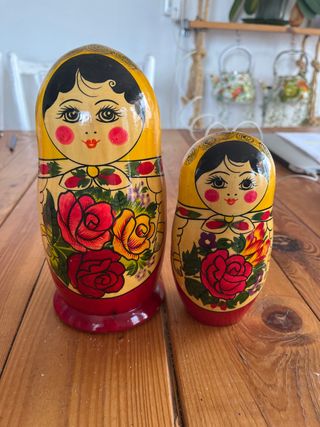 Matrioske russe - 2 pezzi