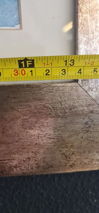 Acuarela paisaje rivera de río - E.Libeth