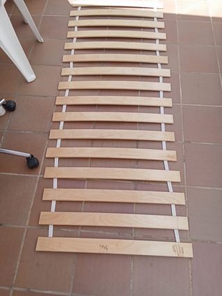 Somier madera  plegable 70x200cm