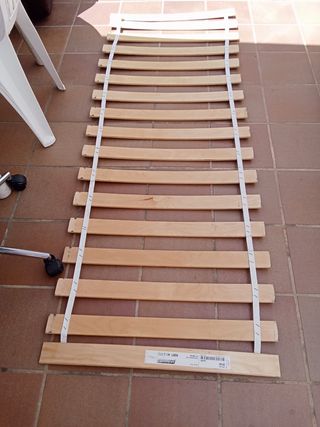 Somier madera  plegable 70x200cm