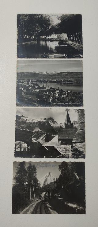 38 Postales Antiguas Francia años 50-60