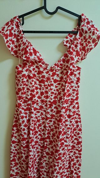 Mono rojo Mango - floral