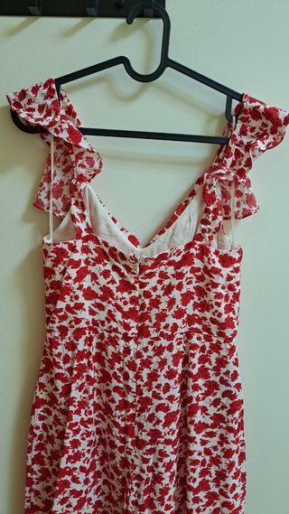 Mono rojo Mango - floral