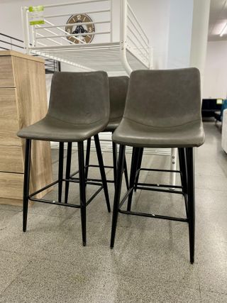 Sillas Taburetes Gris - Pack 4