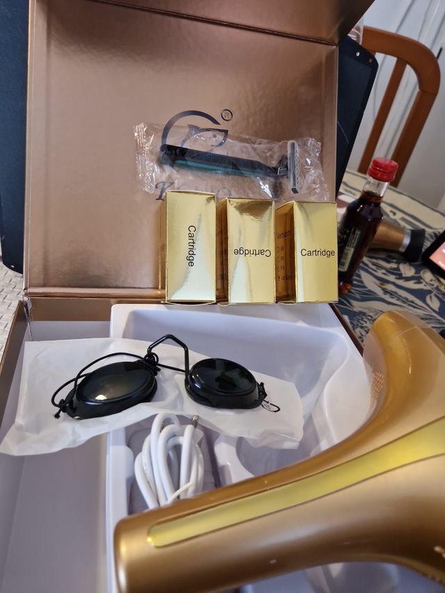 Depiladora láser KODO dorada