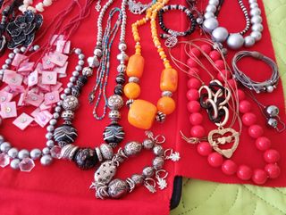 Lote bisutería boho