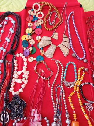 Lote bisutería boho