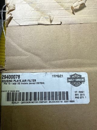 Filtro aire Harley Davidson 29400078