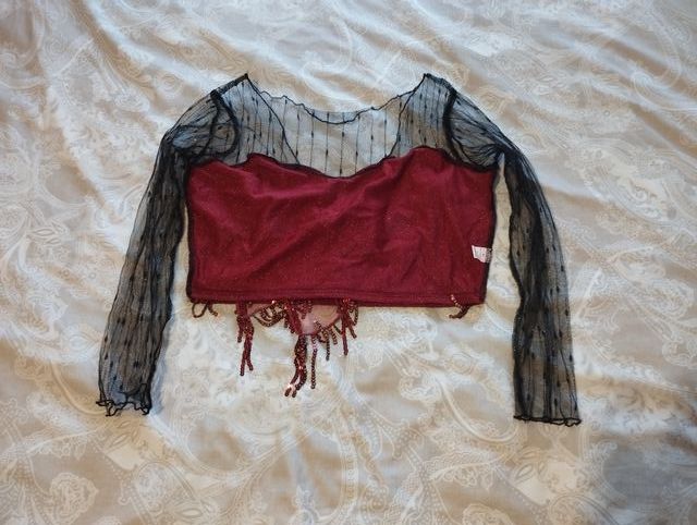 Traje de baile fusión tango-danza oriental