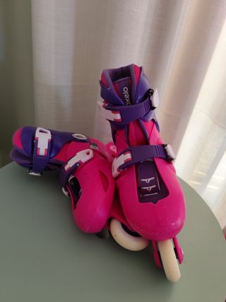 Pattini Oxelo + Casco + Sacca porta pattini