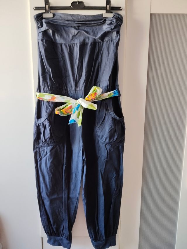 Mono azul marino - Media pierna