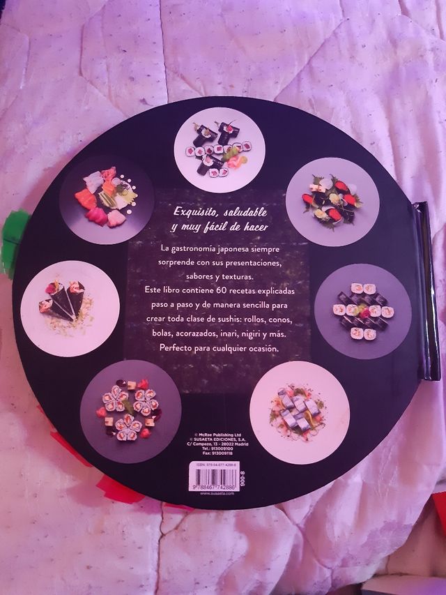 Sushi (Recetas redondas) (Spanish Edition)